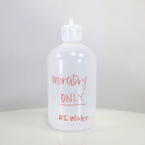 Miramar Labs miraDry Deionized DI Water Aqua Di-Water De Ionized Bottle