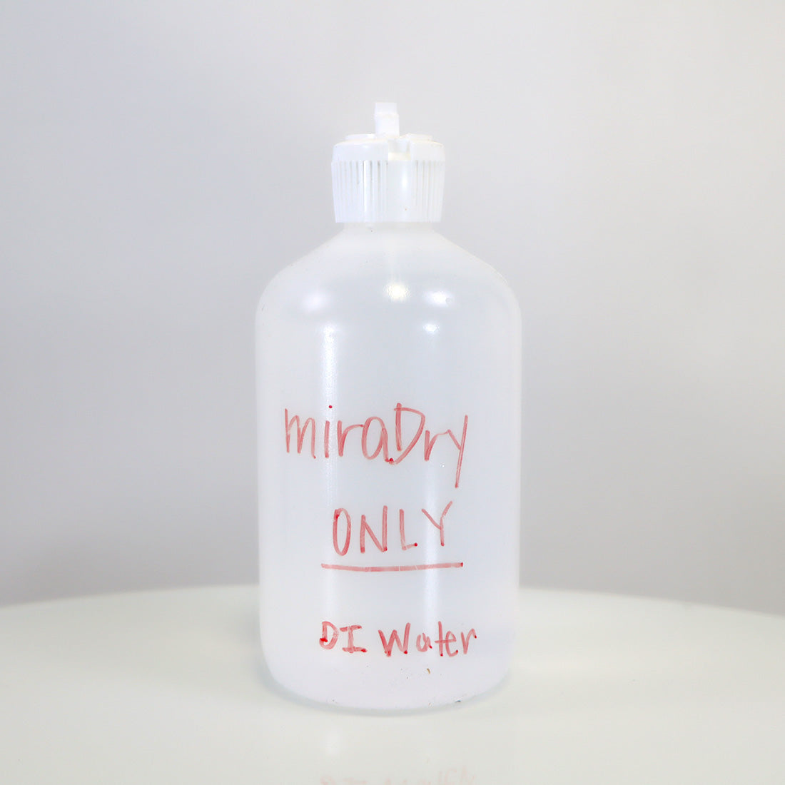 Miramar Labs miraDry Deionized DI Water Aqua Di-Water De Ionized Bottle