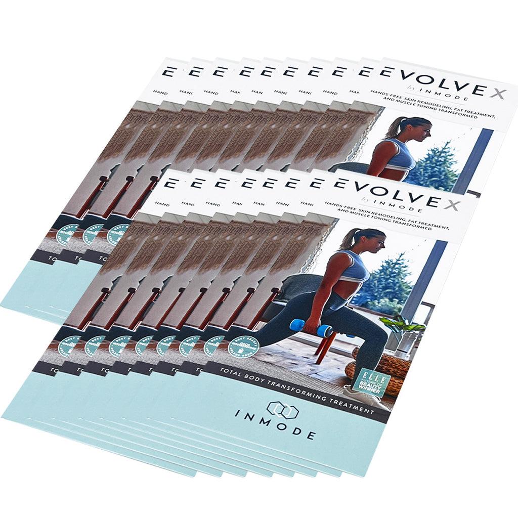 InMode EvolveX Total Body Transforming Treatment Marketing Evolve X Pamphlet x15