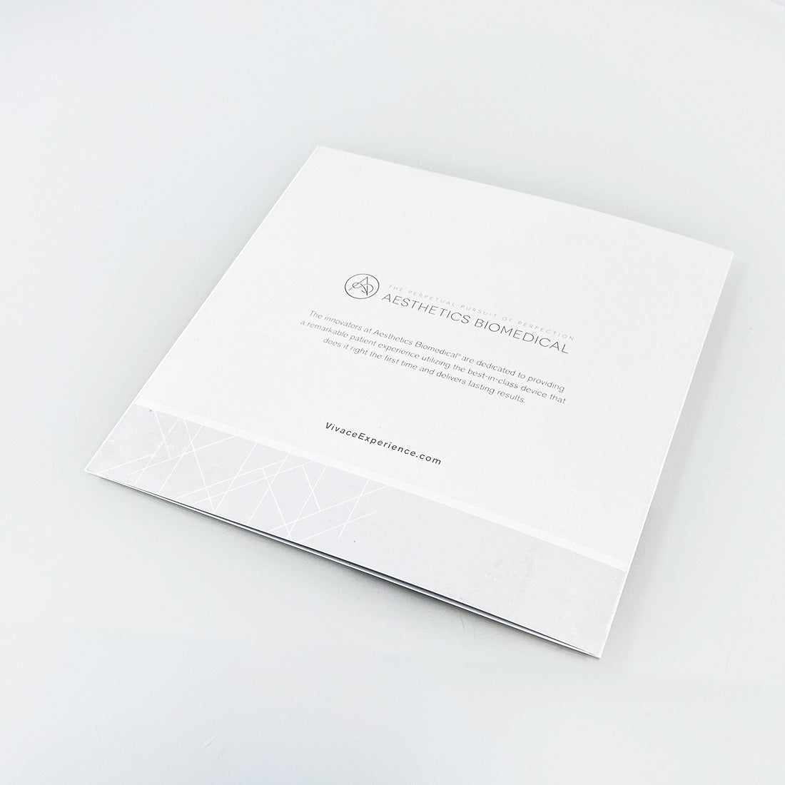 VIVACE Fractional Micro Needle LOVE THE SKIN YOU'RE IN Brochure Pamphlet x17 Pcs