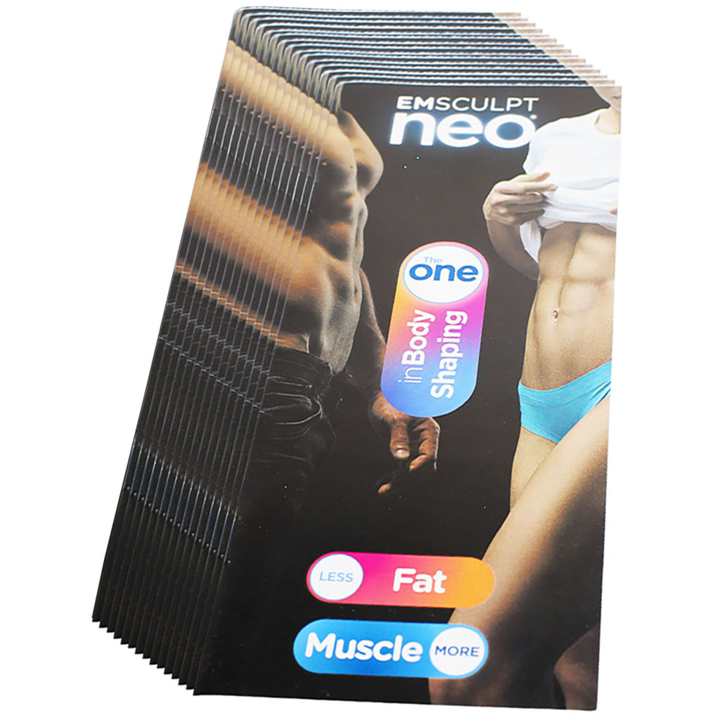 BTL EMSculpt NEO The One in Body Shaping Pamphlets Office Marketing 15-Pack