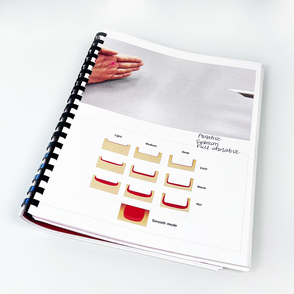 Fotona SP Dynamis Laser Aesthetic Training Operator Manual Guide Parameters
