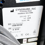 2015 Cynosure PicoSure 755-Wavelength Laser System Picosecond Pulse Skin Tattoo