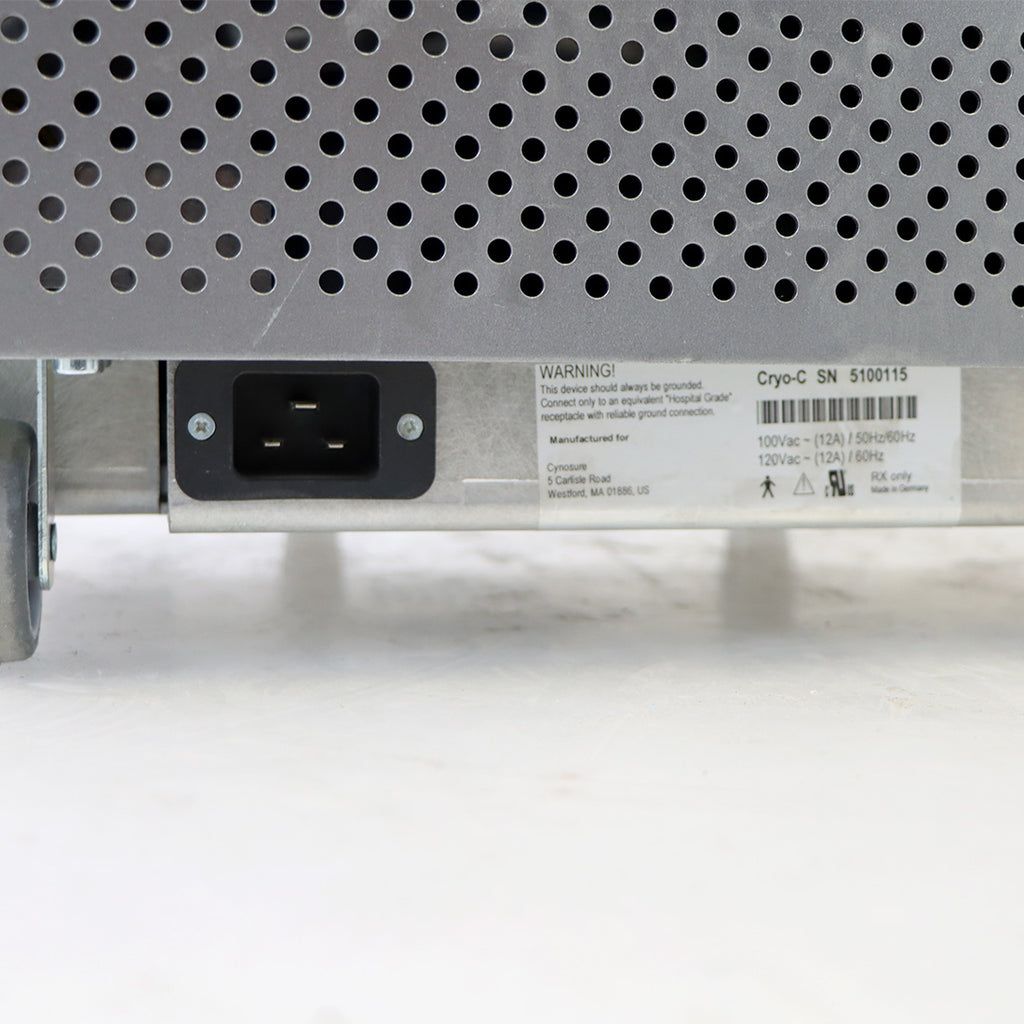 Zimmer Cryo-C Chiller (BAD) Base Attachment for Cynosure Elite MPX Parts As-Is