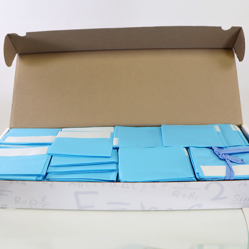 Drapes Kit UltraShape Candela Medical Patient Privacy Blue Square KT75841 160Pcs