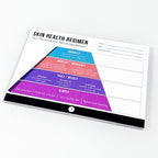 Edge Hydrafacial Patient SKIN HEALTH RECOMMENDATION PAD Regimen Form 20+ Sheets