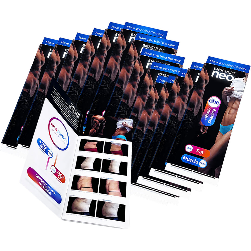 BTL EMSculpt Neo The One in Body Shaping Edge Marketing Pamphlets ENUS104 15-pk