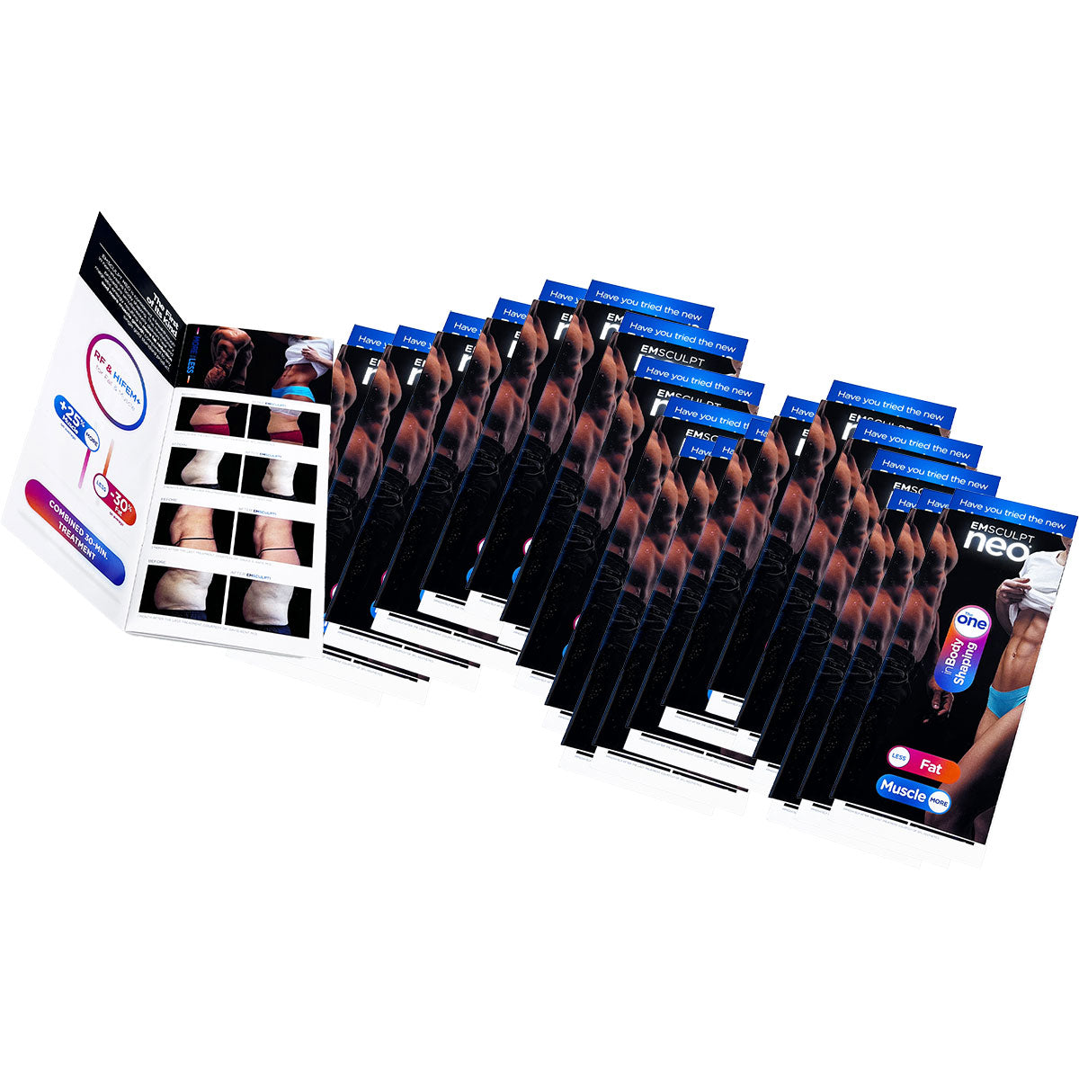 BTL EMSculpt Neo The One in Body Shaping Edge Marketing Pamphlets ENUS104 20-pk