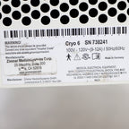 Zimmer Cryo 6 Chiller System Cold Air Therapy Spot Cooling Treatment Station