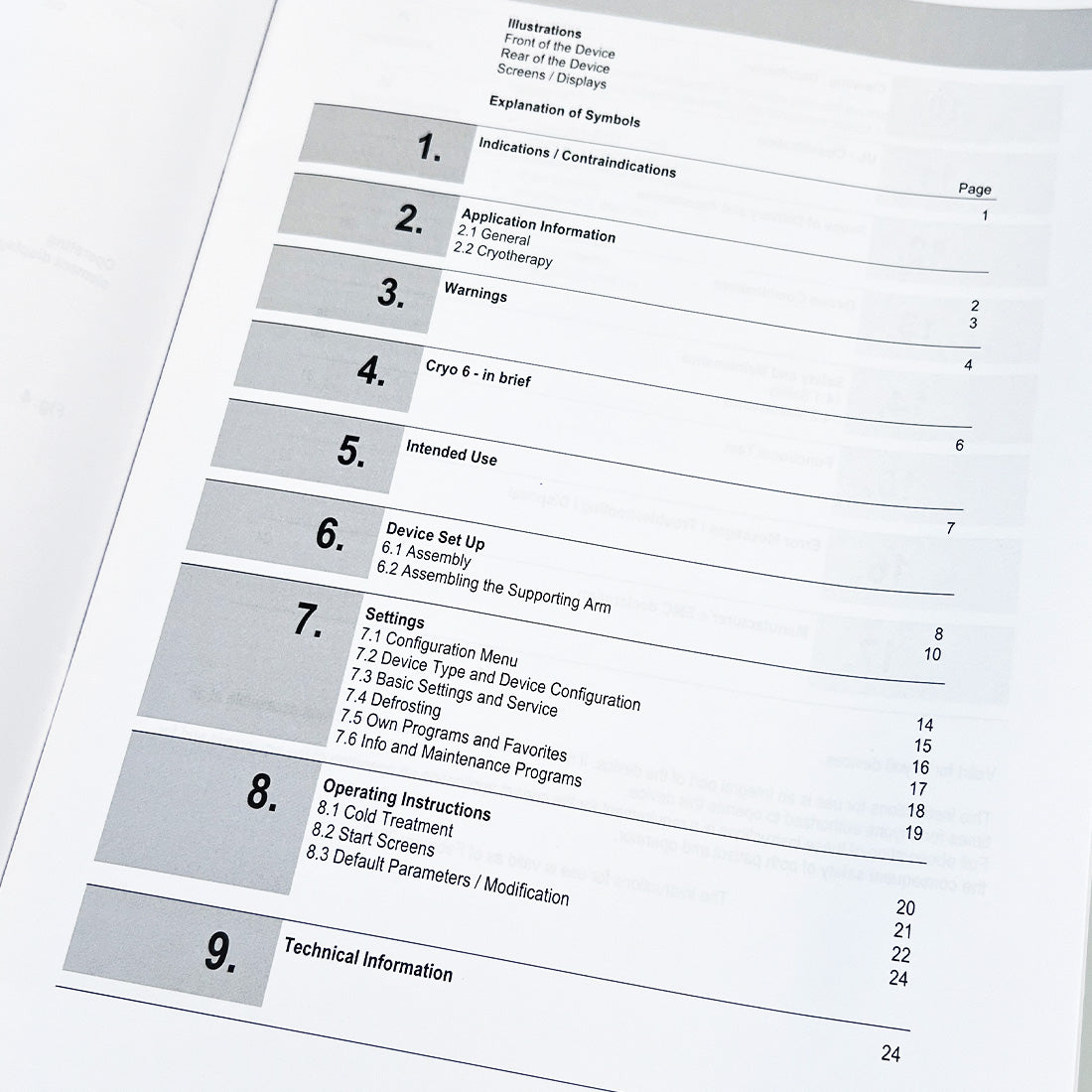 Zimmer Cryo6 Operator Instructions For Use Manual Cryo 6 Operation Chiller Guide