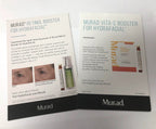 Edge Systems Hydrafacial Murad Office Patient Brochure Retinol Vita-C Booster x2