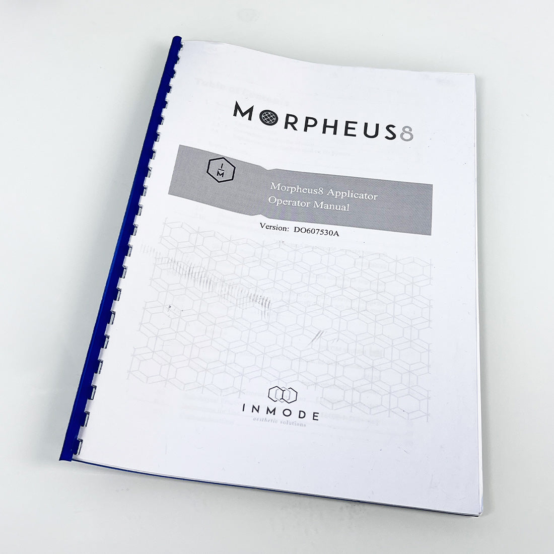 InMode Morpheus8 Applicator Operator Manual User Instruction Guide Treatment