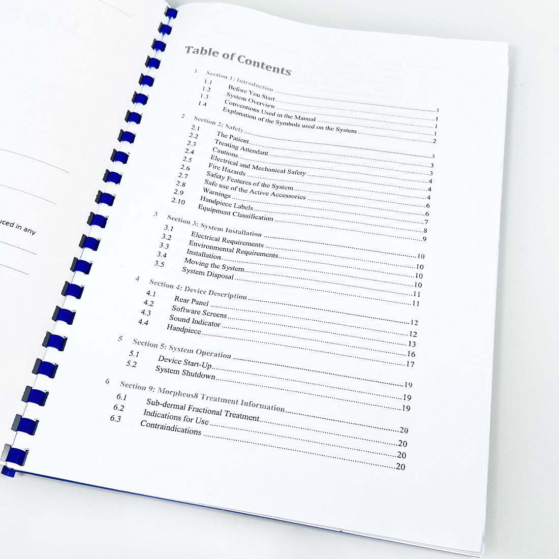 InMode Morpheus8 Applicator Operator Manual User Instruction Guide Treatment