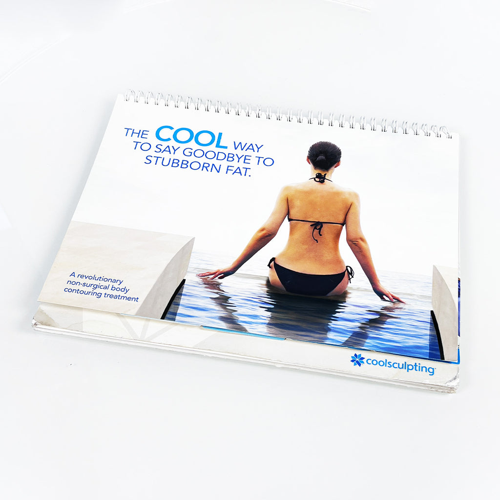 Zeltiq CoolSculpting THE COOL WAY Office Clinic Display Stand Patient Marketing
