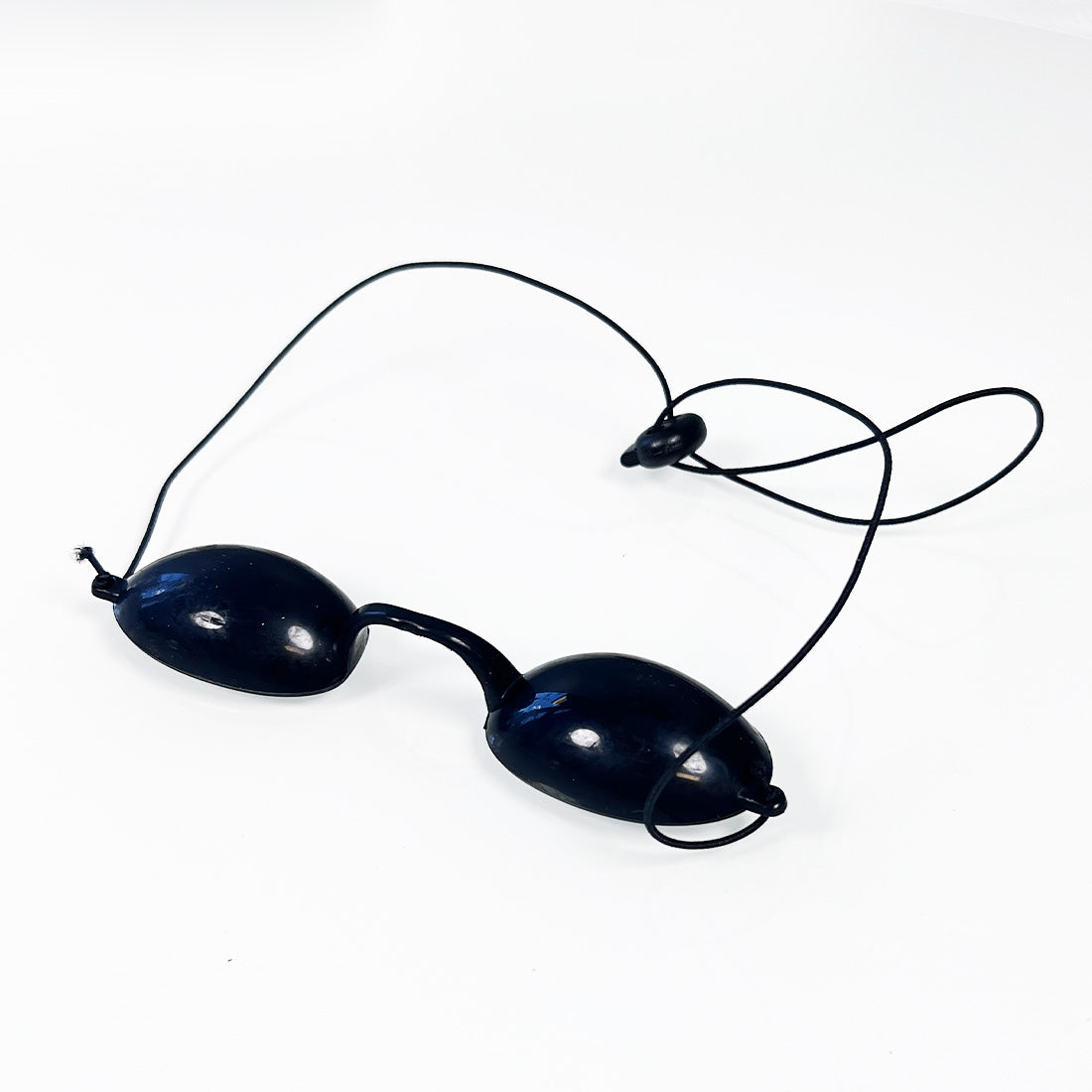 Laser Patient Protective Safety Eye Glasses Black Plastic Goggles Shields