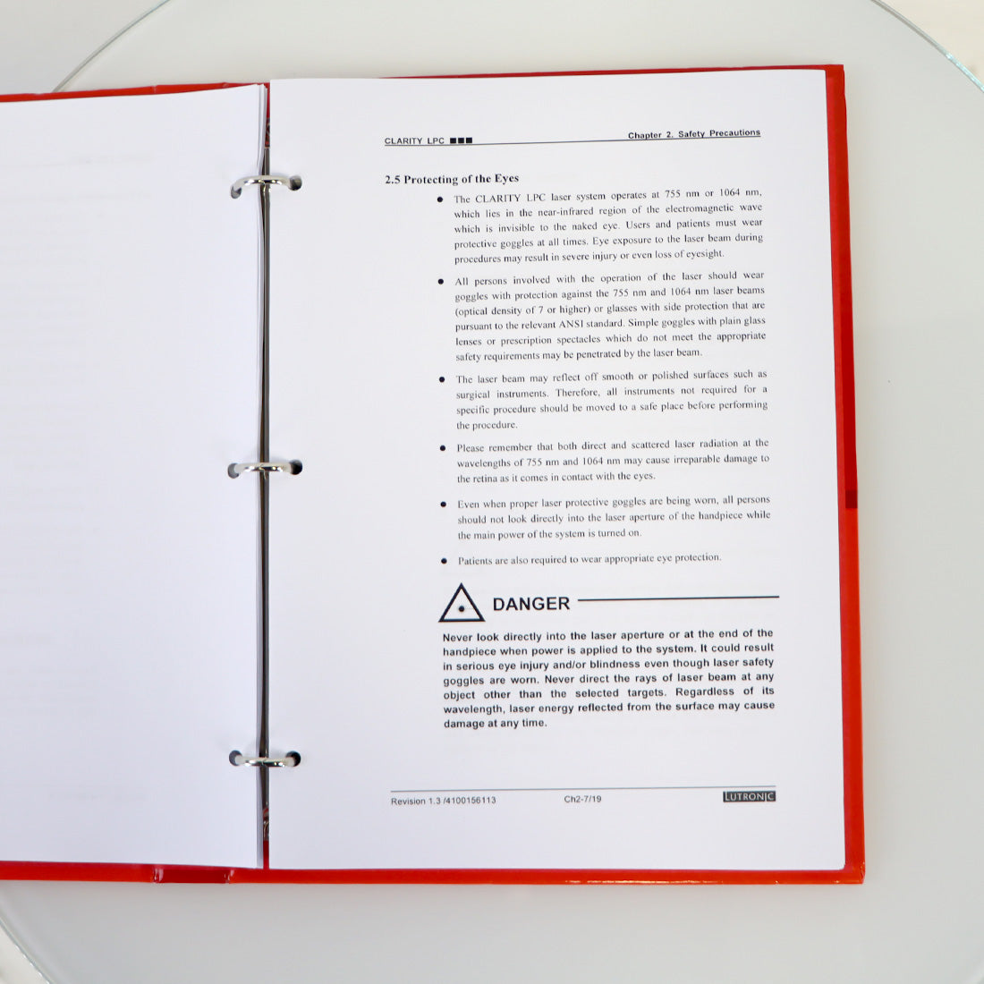 Lutronic Clarity LPC Operator's Manual 4100156113 Rev-1.3 English Skincare