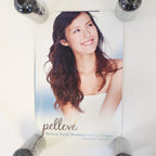 Ellman Pelleve RF Facial Wrinkle Reduction Vinyl Marketing Set of 4 Posters