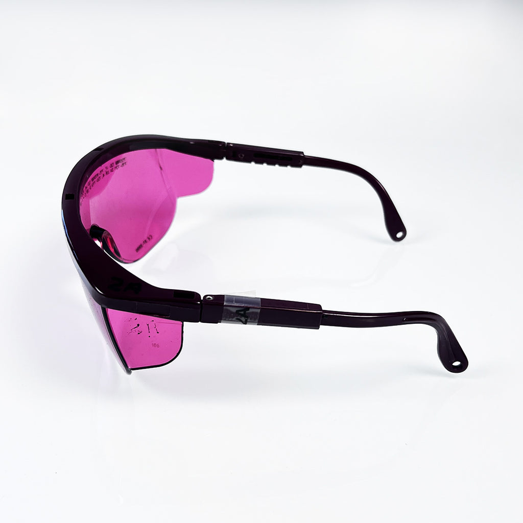 DiOptika Laser Safety Glasses Eye Protection Purple Filter Frameless 755nm