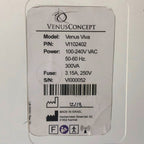 2012 Venus Concepts Viva Fractional RF Skin Resurfacing Scars VenusConcept