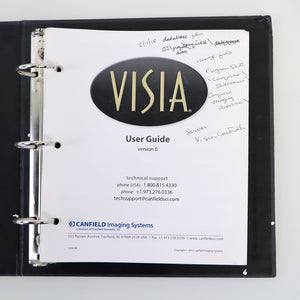 Canfield Visia User Guide Version 5 and 6 Manual Set with CD 2012 / 2010