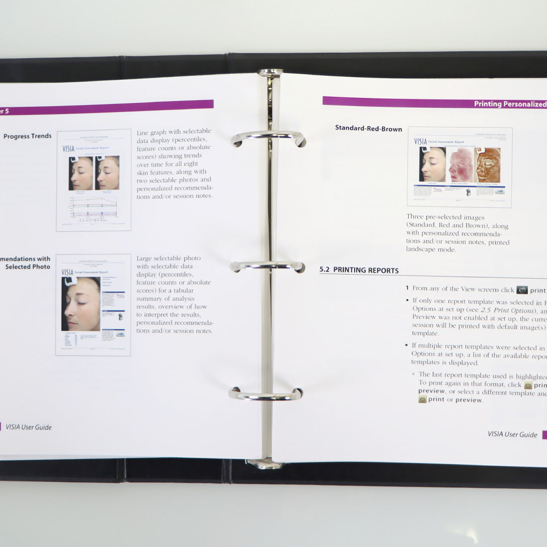 Canfield Visia User Guide Version 5 and 6 Manual Set with CD 2012 / 2010