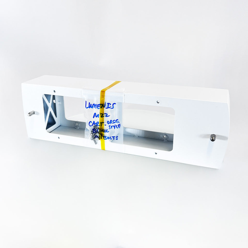Lumenis M22 Universal IPL Laser Cart Spacer Block with Hardware Orig Style