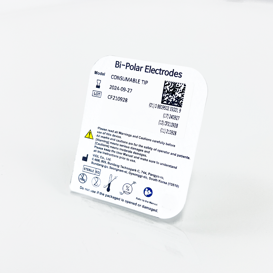 Sylfirm Bi-Polar Electrode Microneedling Consumable Tips (Exp 09-27-2024) x8 Pcs