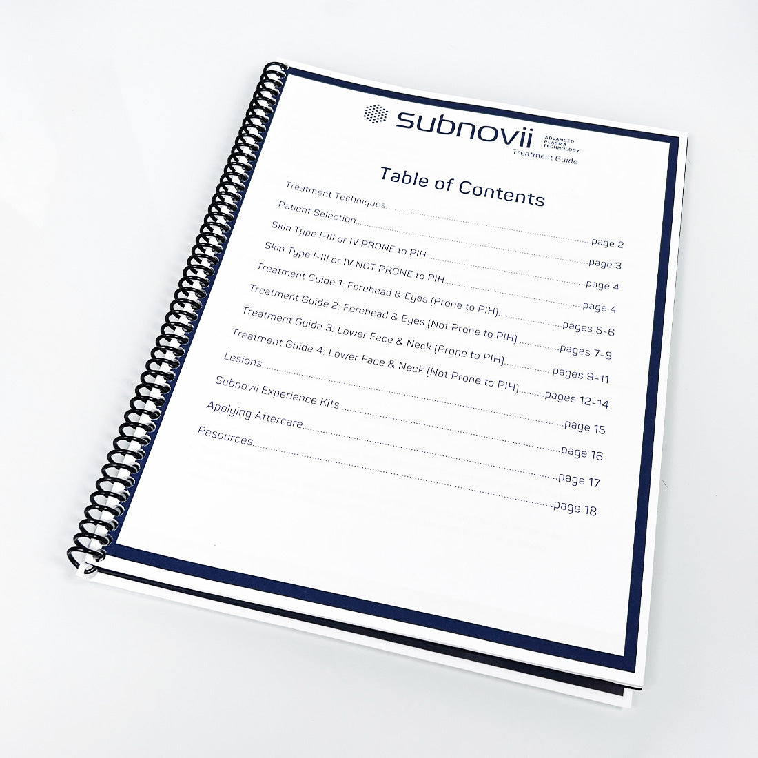 Cartessa Subnovii Advanced Plasma Technology Skin Treatment Guide User Operation