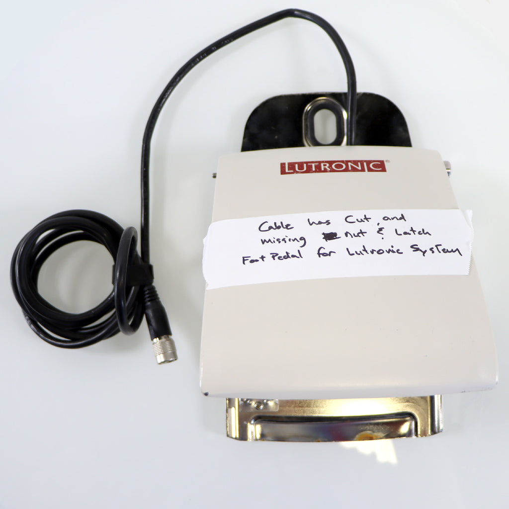Lutronic Advantage Infini RF Footswitch Pedal Foot Switch 3-Pin 971-SWN0210 PART