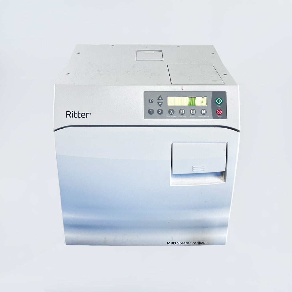 MidMark M9D-042 Ritter M9D Steam Sterilizer AutoClave Tabletop System 114 Cycles