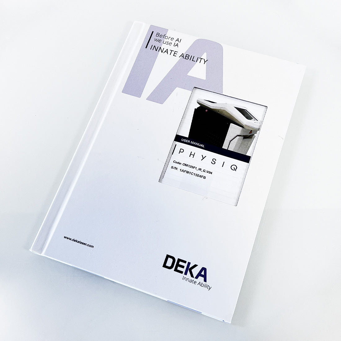 DEKA Cartessa PHYSIQ Innate Ability User Manual Guide Book Operation Book Nice