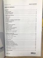 DEKA Cartessa PHYSIQ Innate Ability User Manual Guide Book Operation Book Nice