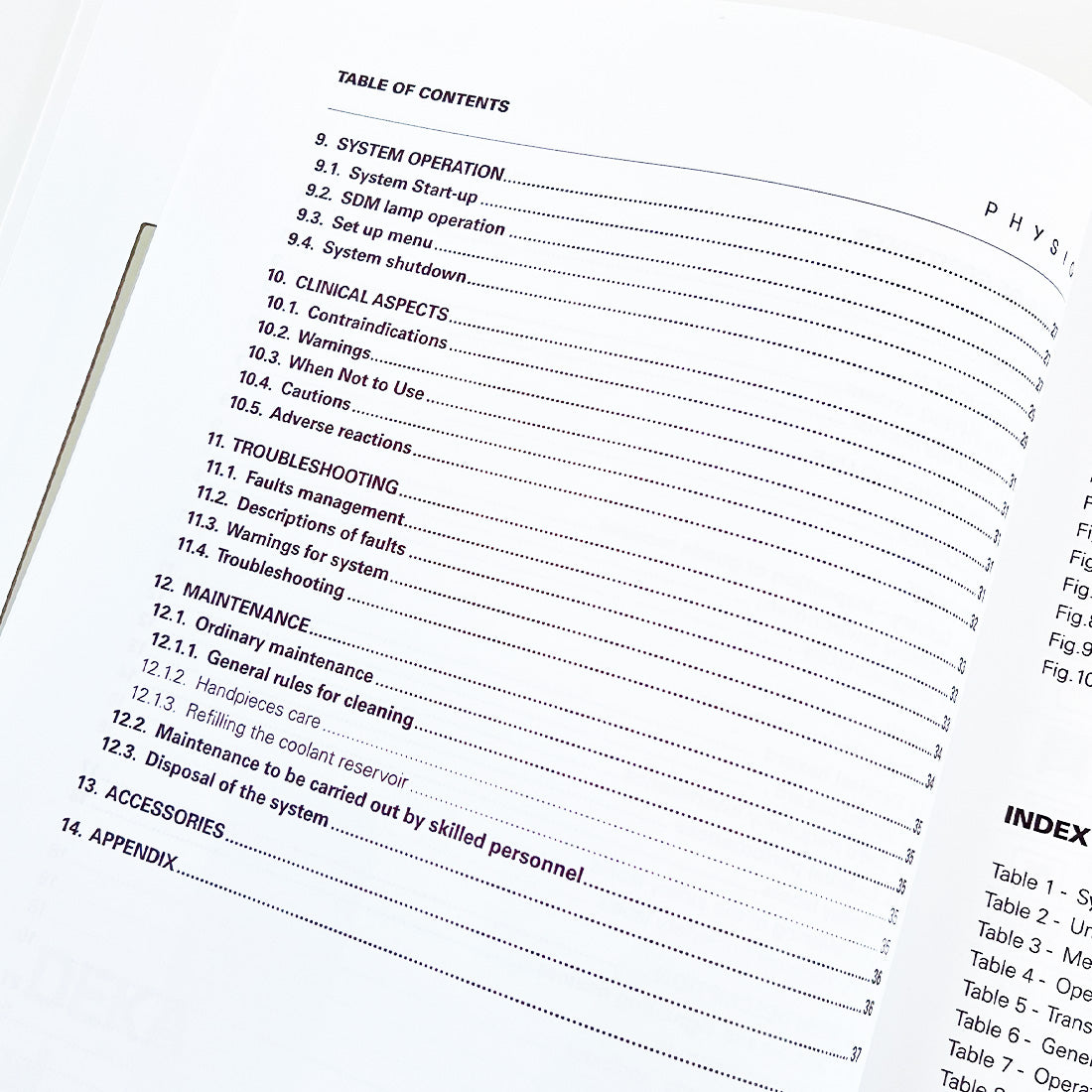 DEKA Cartessa PHYSIQ Innate Ability User Manual Guide Book Operation Book Nice
