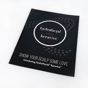Edge Systems Hydrafacial Keravive "Show Your Scalp Some Love" Office Brochure