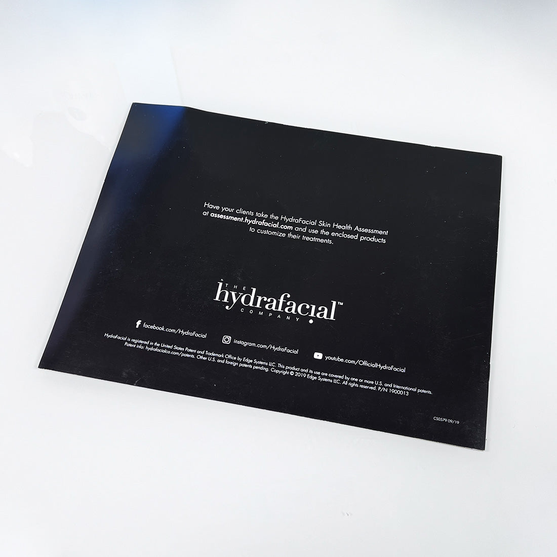 Edge Systems Hydrafacial Keravive "SKIN HEALTH. PERSONALIZED" Office Brochure