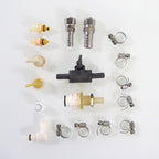 Aesthetic Laser Drain Fill Fitting Elbows Clamps Shutoff Valve Compression PARTS