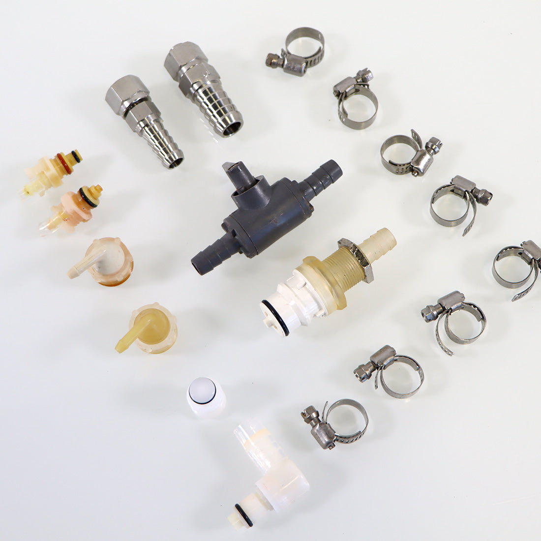 Aesthetic Laser Drain Fill Fitting Elbows Clamps Shutoff Valve Compression PARTS