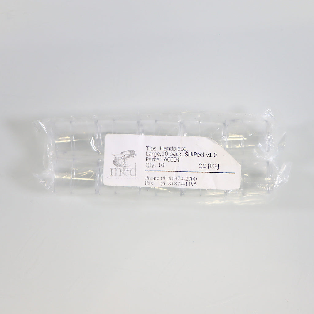Envy Medical SilkPeel 9mm Clear Disposable Tip Cover Caps A0004/A0082