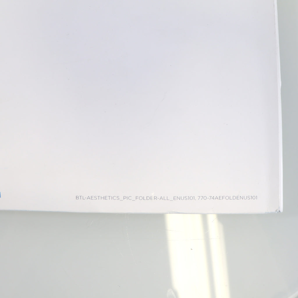BTL Aesthetics Multi-System UnBound Patient Pre & Post Procedure Photo Data Book