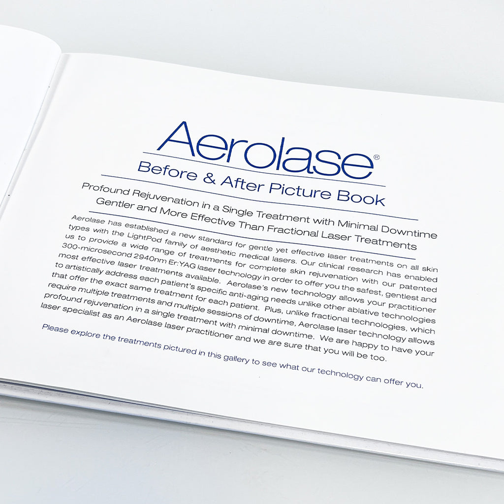 Aerolase Neo Laser Treatment Patient Before After Photos Book Office Marketing