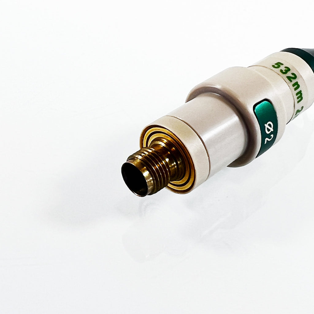 Alma Harmony XL Laser Nd YAG 532nm 2mm Green Q-Switched Focus Lens Handpiece Tip