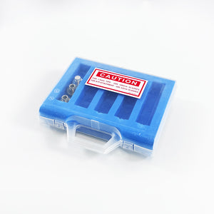 Alma Harmony Elite Laser Fractional Cartridge LP YAG Handpiece Tips Case w/Plugs