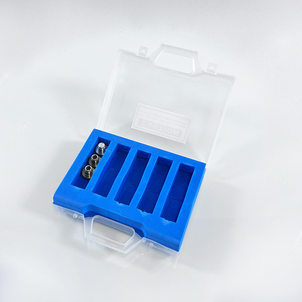 Alma Harmony Elite Laser Fractional Cartridge LP YAG Handpiece Tips Case w/Plugs