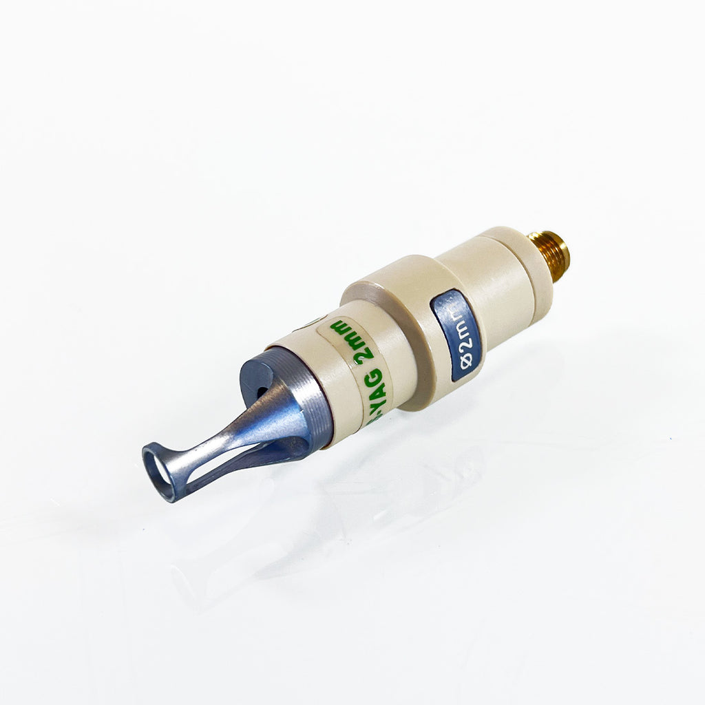 Alma Pixel Q.S. YAG 532nm 2mm Q-Switched Focus Lens Distance Gauge Handpiece Tip