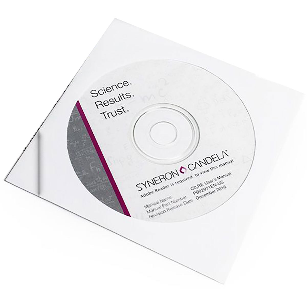 Syneron Candela CO2RE Laser CD Operator User Manual PB92971EN-US Dec-2016