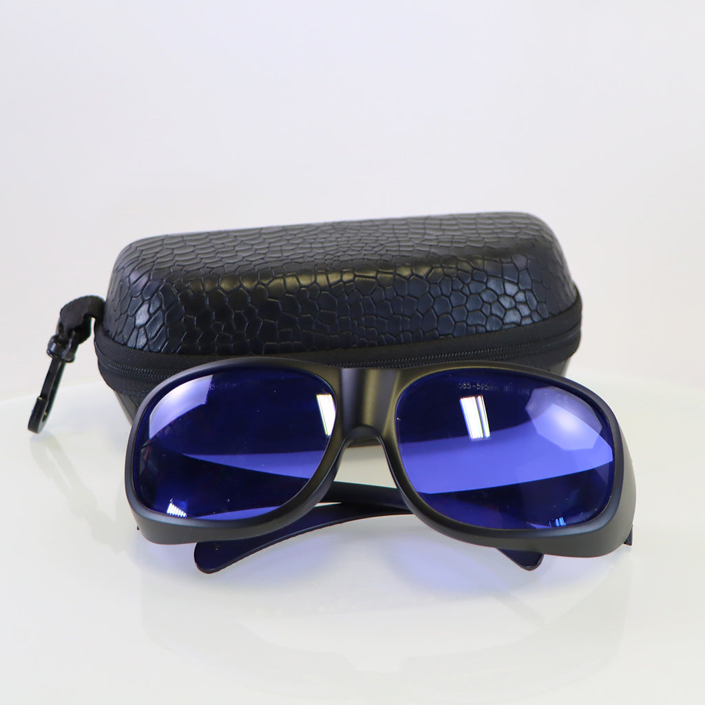 Laser Operator Safety Eye Glasses 585-595nm Pulsed Dye VBeam Protective Eyewear