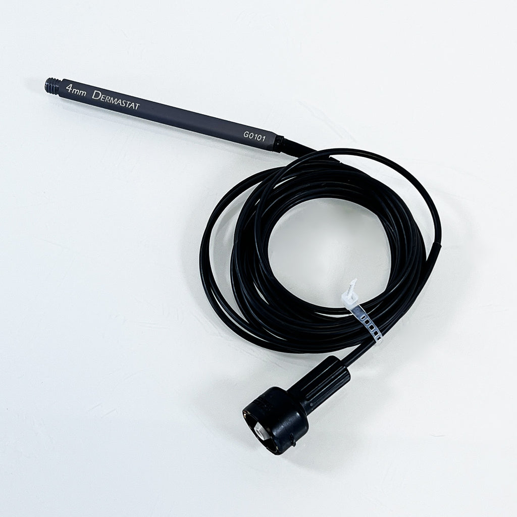 Dermastat Laserscope Iridex 4mm Laser Handpiece Vascular 10-2304 Untested Grey