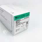 Henry Schein Nylon Black Monofilament Suture 6-0 18"/45cm Reverse Cutting x12 Pc