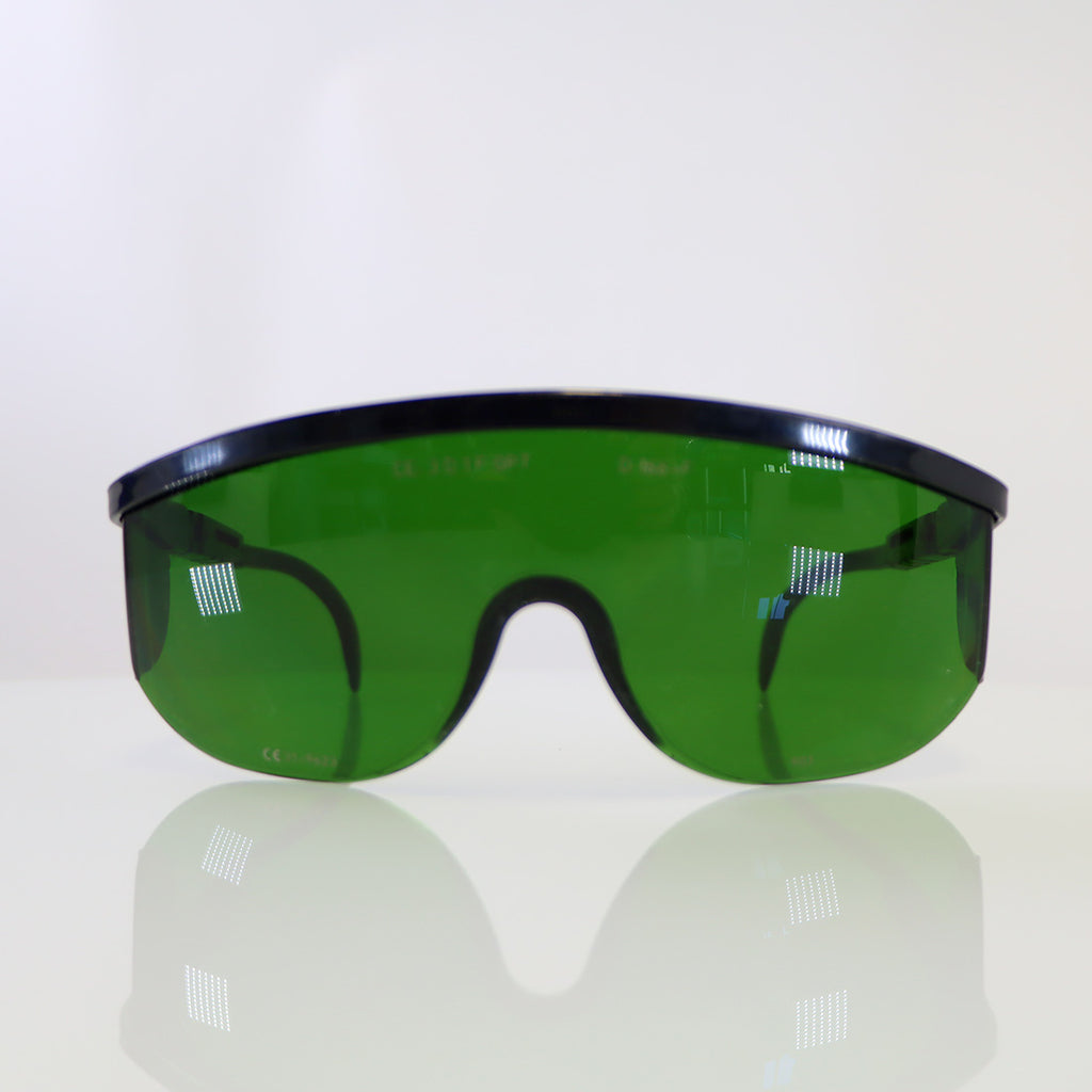 IPL Laser Operator Eyewear Safety Eye Glasses Dark Green CE 3 D1F GPT D166-F