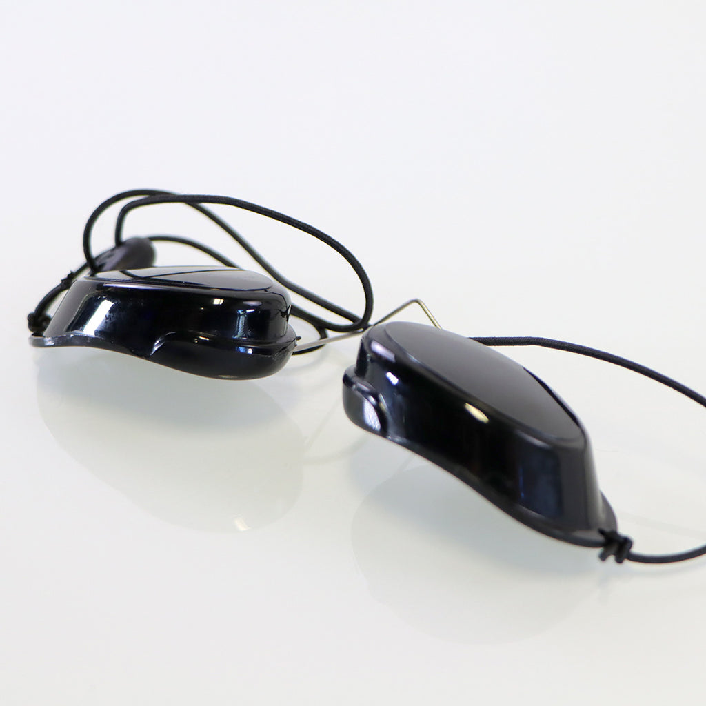 Laser Patient Black Plastic Eye Protection Shields Eyewear Goggles 180nm-10600nm